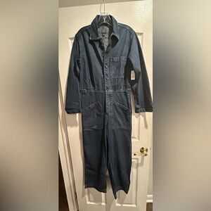 New with Tag- Gap Dark Wash Jumpsuit- Size 10